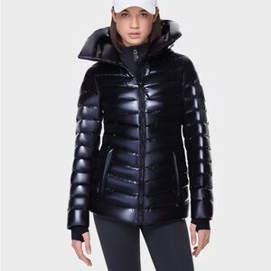 RUDSAK Minic Shiny Black Puffer Jacket